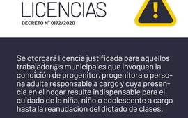 Imagen de Coronavirus: Decreto por licencias