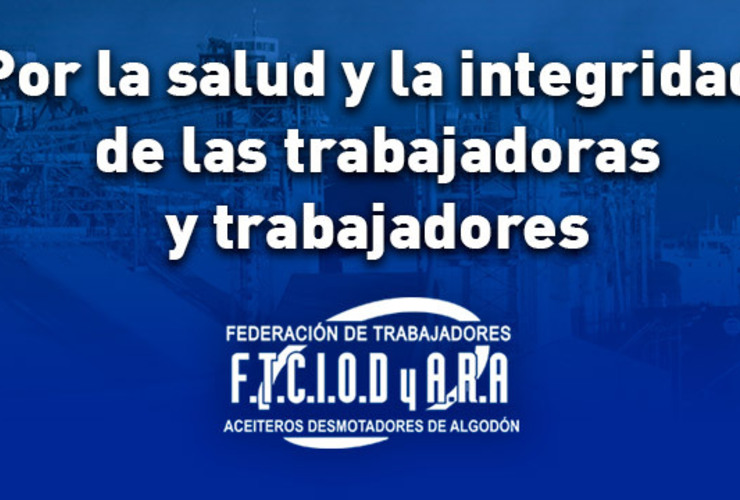 Imagen de Por la salud y la integridad de las trabajadoras y trabajadores