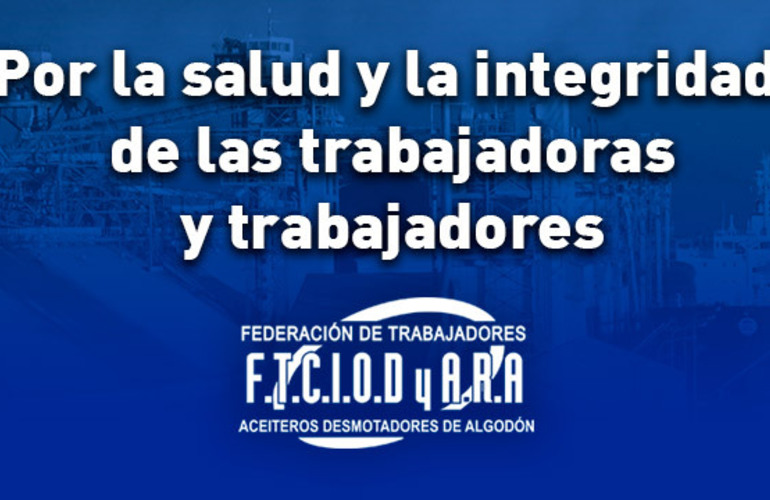 Imagen de Por la salud y la integridad de las trabajadoras y trabajadores