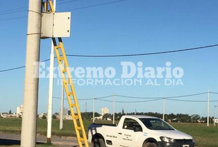 Imagen de La Municipalidad reparó el alumbrado público en Don Alejandro