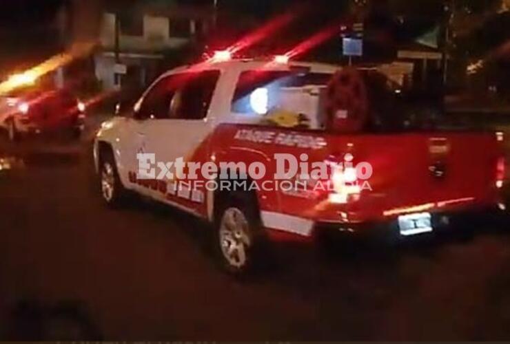 Imagen de Bomberos Voluntarios colabora con la municipalidad a fin de hacer cumplir con la cuarentena