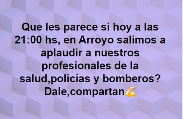 Foto: captura de pantalla que se compartió por redes sociales