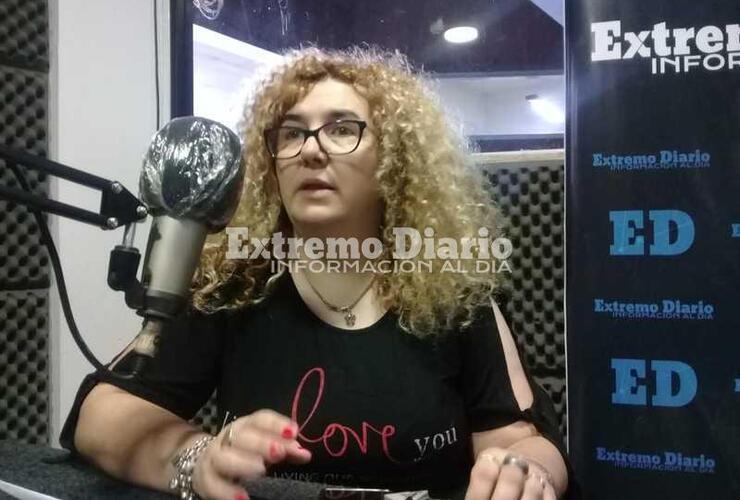 Marisa Dellamagiora visitó esta mañana los estudios de 106.9