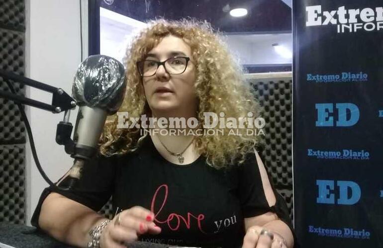 Marisa Dellamagiora visitó esta mañana los estudios de 106.9