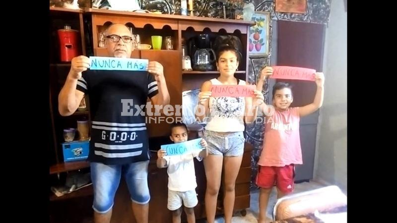 El video presenta las voces de diferentes personas del pueblo.