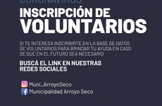 Imagen de Abren registro para voluntarios que deseen ayudar a vecinos en esta pandemia