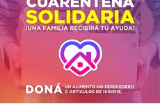 Imagen de Cuarentena solidaria en supermercado Arcoiris