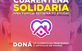 Imagen de Cuarentena solidaria en supermercado Arcoiris