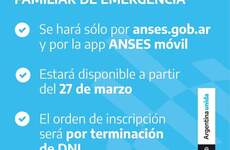 Imagen de Preinscripción para el ingreso familiar de emergencia