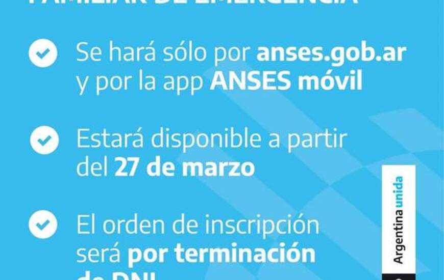 Imagen de Preinscripci&oacute;n para el ingreso familiar de emergencia