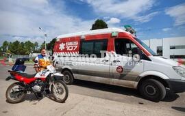 Pueblo Esther recibi&oacute; una moto de primera respuesta en siniestros de v&iacute;a p&uacute;blica y emergencias