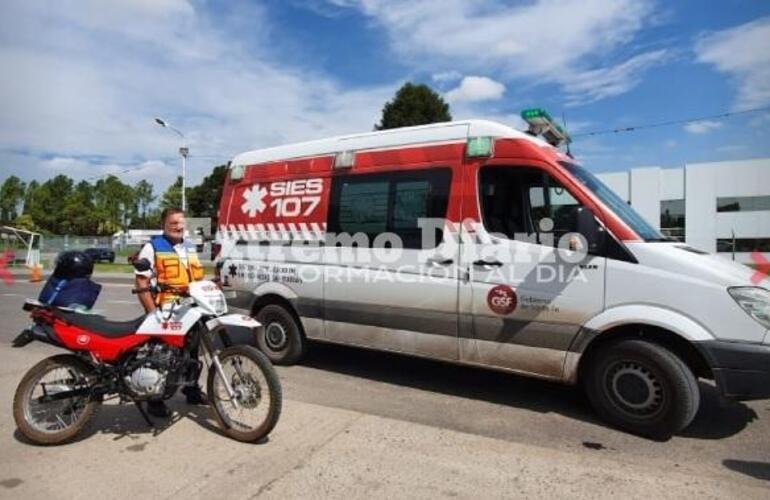 Pueblo Esther recibió una moto de primera respuesta en siniestros de vía pública y emergencias