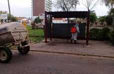 Imagen de Desinfecci&oacute;n de garitas de colectivos