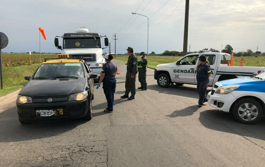 El control se efectu&oacute; en el acceso a la autopista.
