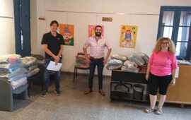 El Dr. Mendoza, Franco Turri y Marisa Dellamagiora