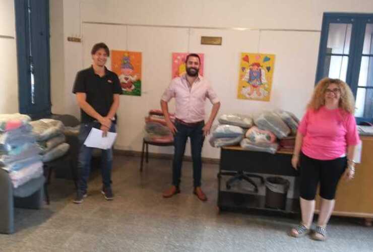 El Dr. Mendoza, Franco Turri y Marisa Dellamagiora