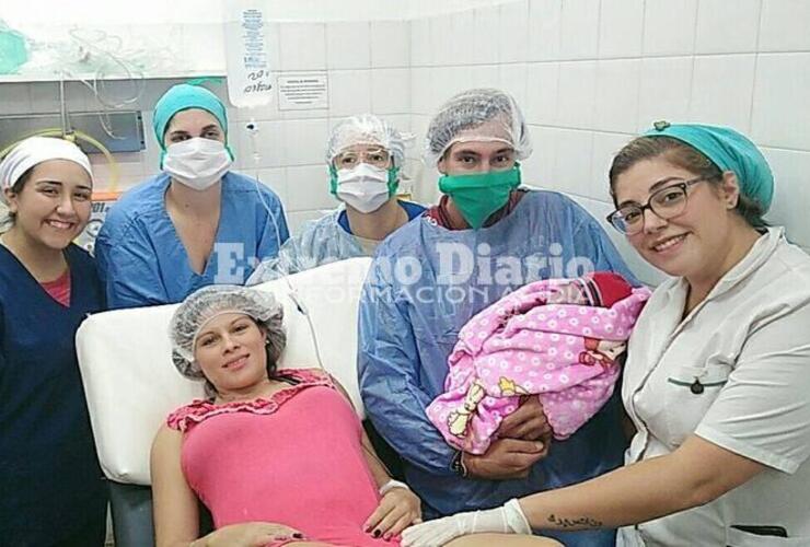 Imagen de En plena cuarentena: Nació una beba en el Hospital, está en buen estado de salud y es una gran noticia