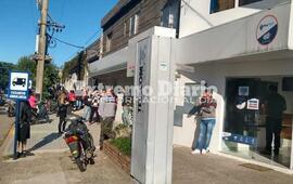 Esta vez la cola fue en direcci&oacute;n hacia calle Galvez
