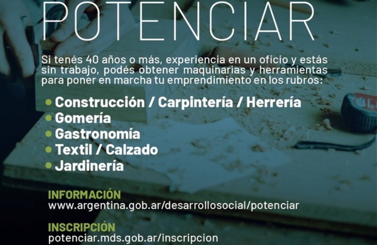 Imagen de Concurso Nacional POTENCIAR