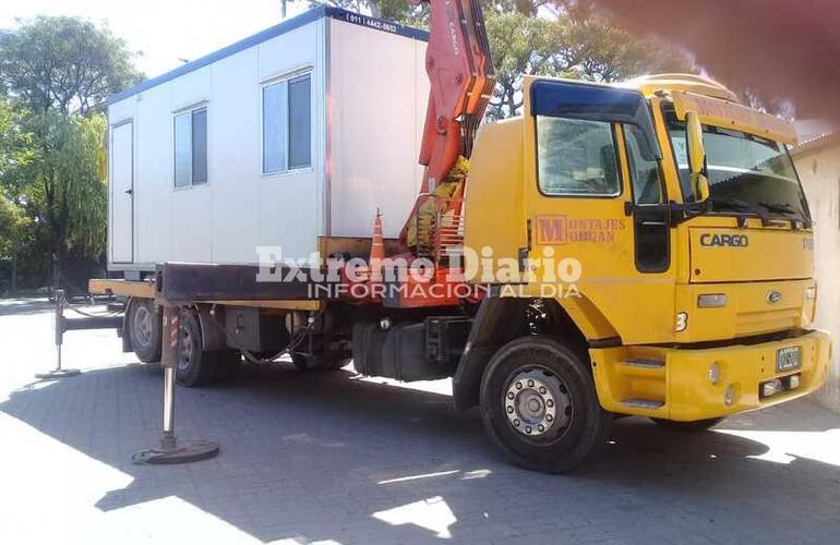 Imagen de Llegó un segundo módulo y ya está en el hospital