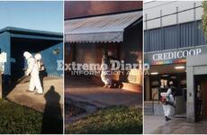 Los trabajos se realizan en veredas y espacios de tr&aacute;nsito de las personas