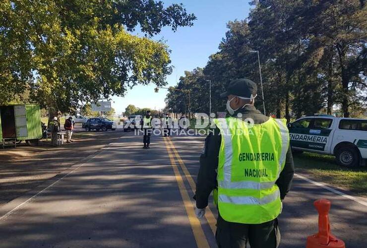 La fuerza de seguridad se suma a los controles de cuarentena