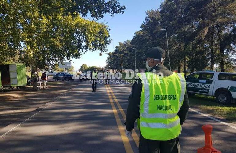 La fuerza de seguridad se suma a los controles de cuarentena