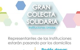 Estar&aacute;n juntando alimentos para ayudar a quienes mas lo necesiten