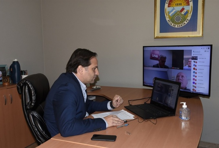 El acuerdo se dió mediante videoconferencia.