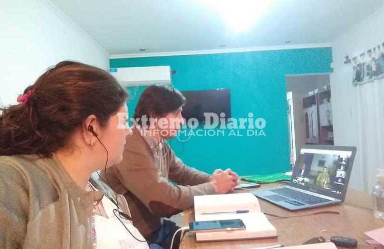 El presidente comunal de Fighiera conversó con el gobernador