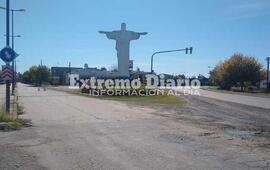 Acceso sur, altura del Cristo.