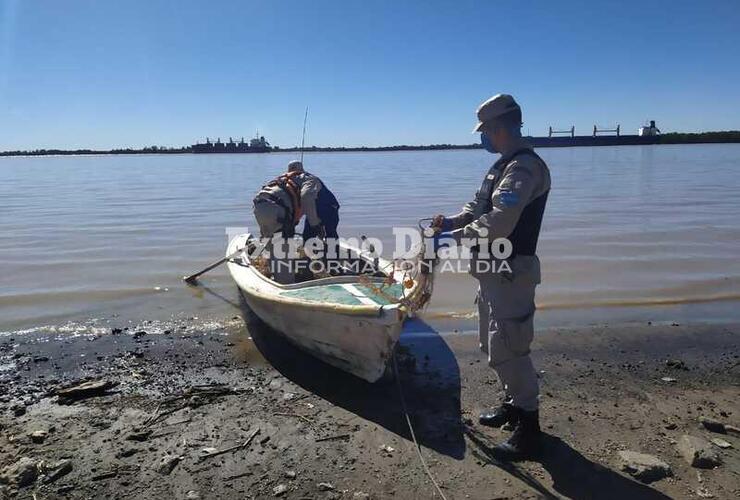 Imagen de Le incautaron la embarcación y las redes de pesca