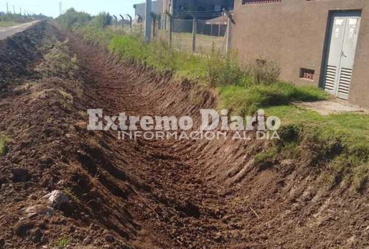 Una obra de más de 3 kilómetros para desagües pluviales