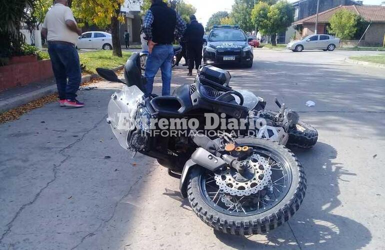 Imagen de Accidente con un herido grave trasladado a Rosario