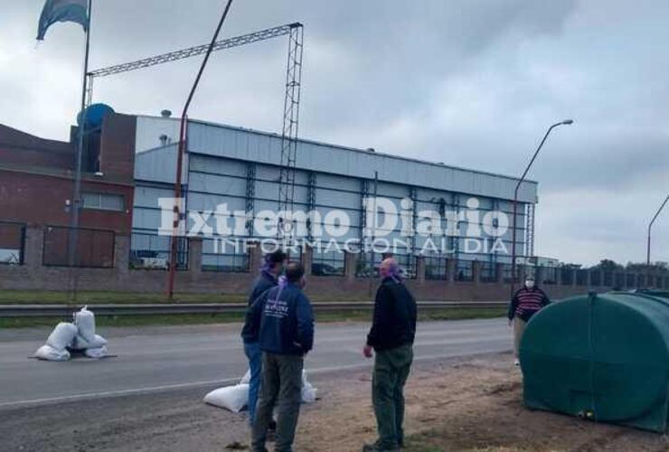 Imagen de Instalación de un nuevo sistema de limpieza y desinfección de vehículos en el acceso norte