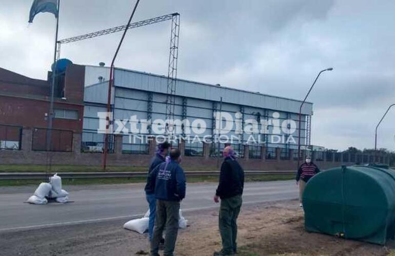 Imagen de Instalación de un nuevo sistema de limpieza y desinfección de vehículos en el acceso norte