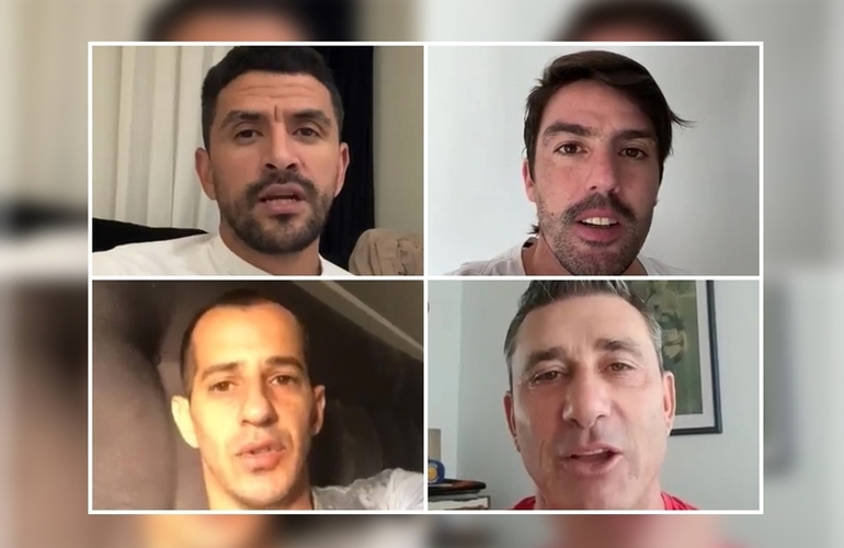 Imagen de El club Uni&oacute;n, recibi&oacute; varios mensajes de apoyo de grandes Jugadores de f&uacute;tbol