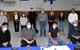 El lanzamiento de la iniciativa se realiz&oacute; en el sal&oacute;n del Club Atl&eacute;tico Libertad.