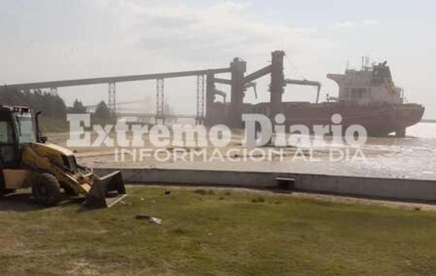 Imagen de Otra vez: Barrio Puerto tapado en polvillo