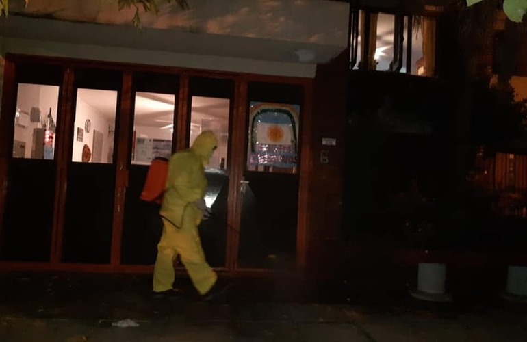 Imagen de Desinfecci&oacute;n en los geri&aacute;tricos y espacios de concurrencia