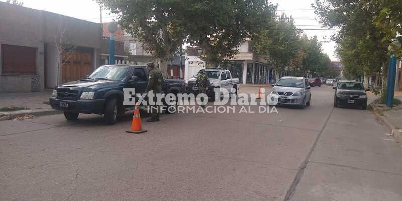 La Fuerza de Seguridad colabora durante la cuarentena