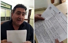 Spina se present&oacute; en la 27 con el acta que labr&oacute; GUM el s&aacute;bado.