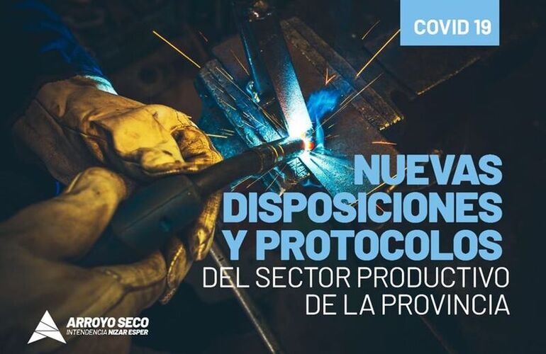 Imagen de COVID - 19: Nuevas disposiciones y protocolos del sector productivo de la provincia