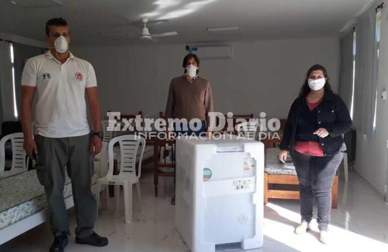 El Ministerio de Salud envió un freezer a la Comuna.