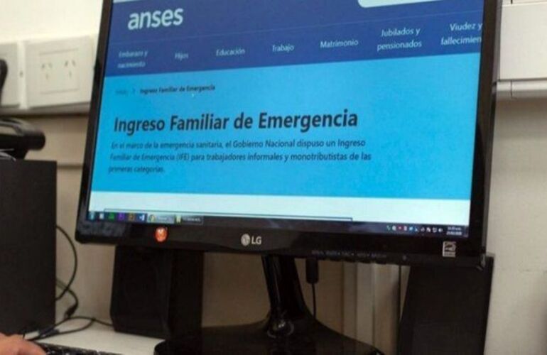 Red. El Ingreso Familiar de Emergencia alcanza a 8 millones de trabajadores informales y monotributistas.