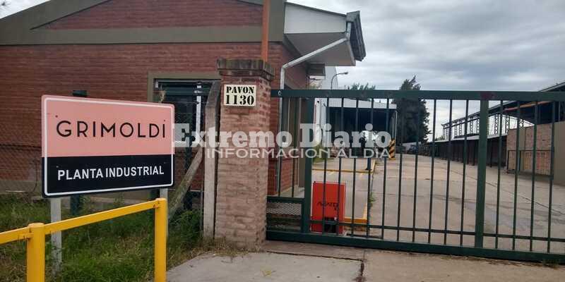Imagen de Robaron en la planta Grimoldi