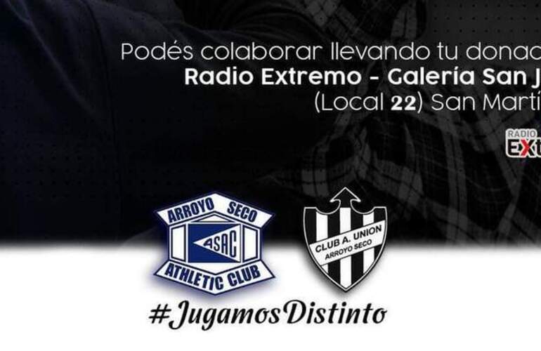 Imagen de Athletic, Uni&oacute;n y Radio Extremo juntan alimentos no perecederos para los m&aacute;s necesitados