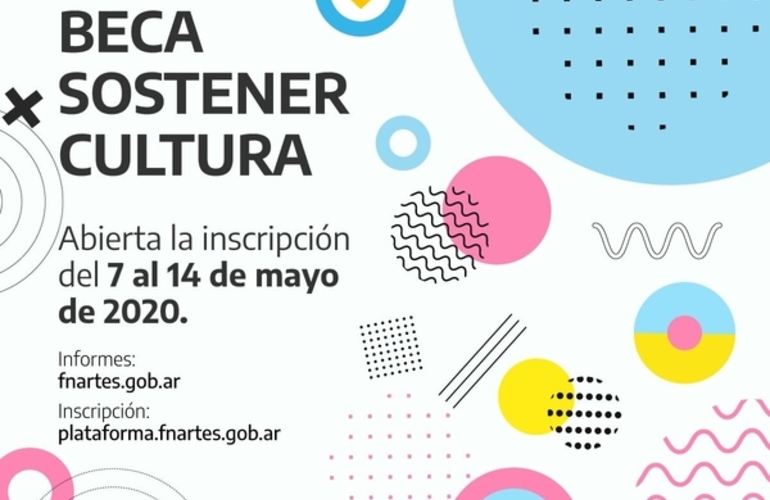 Imagen de Inscripción para la ´Beca Sostener Cultura´, del Fondo Nacional de las Artes