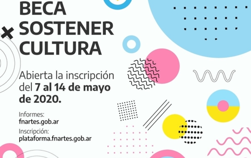 Imagen de Inscripci&oacute;n para la &acute;Beca Sostener Cultura&acute;, del Fondo Nacional de las Artes