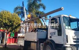 Esta ma&ntilde;ana los trabajos se realizaron en Belgrano entre Uriburu y Marconi